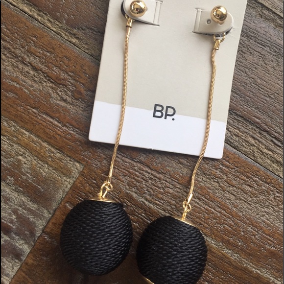 BP Jewelry - BP Bon Bon Earrings Black NWT